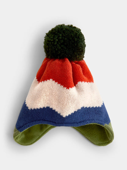 JoJo Maman Bébé Knitted Pom Pom Hat - image 3