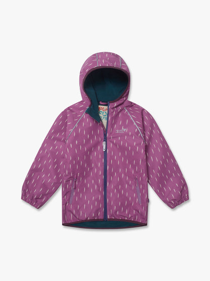 Dsiney Kidz - Muddy Puddles Pink Waterproof EcoSplash Jacket image 3