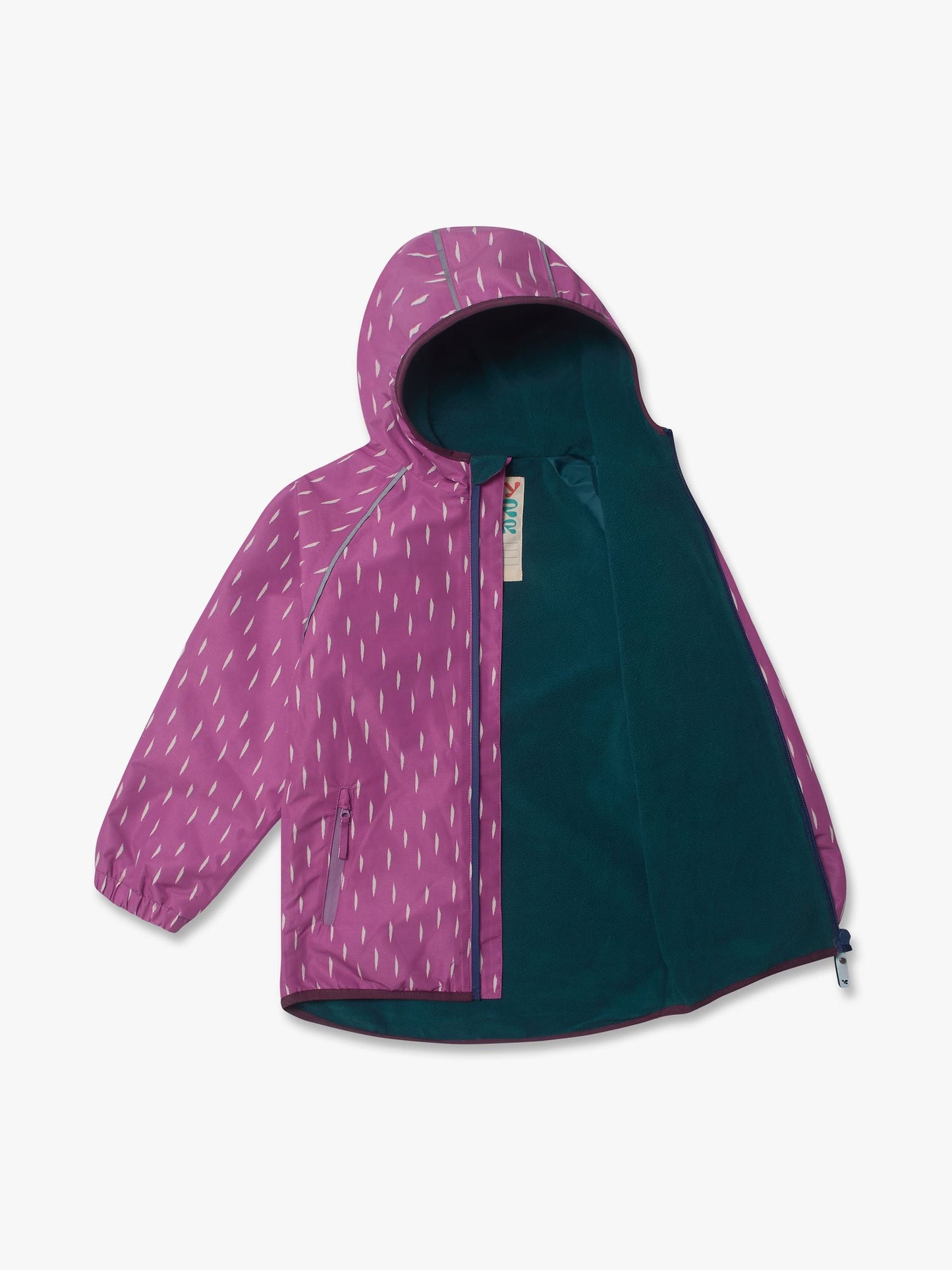 Dsiney Kidz - Muddy Puddles Pink Waterproof EcoSplash Jacket image 4