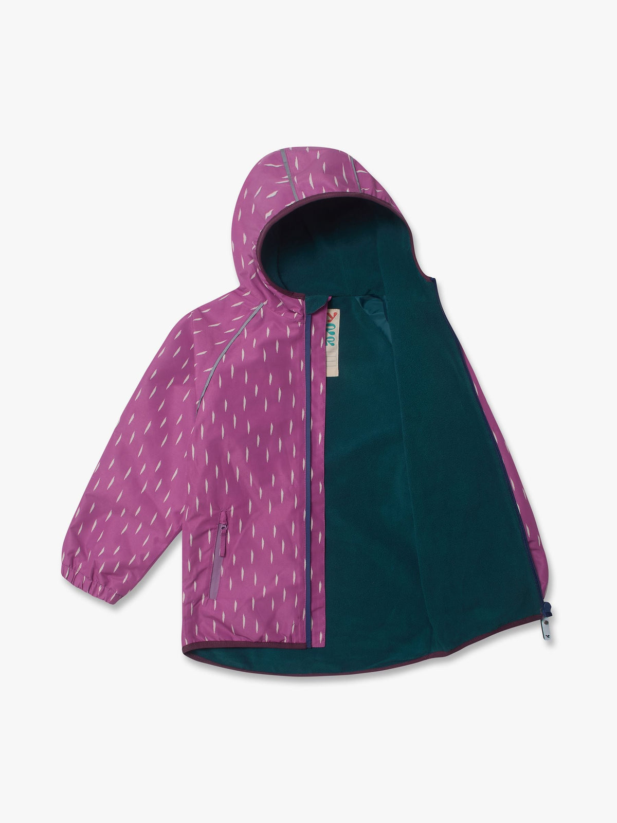 Dsiney Kidz - Muddy Puddles Pink Waterproof EcoSplash Jacket image 4