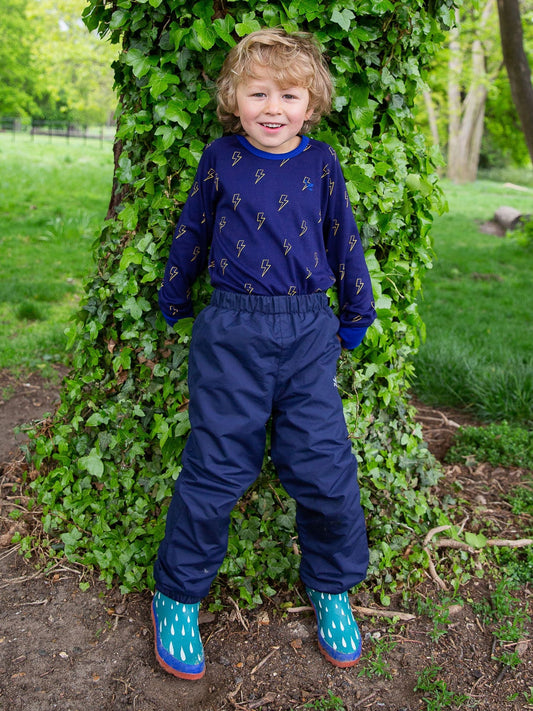 Dsiney Kidz - Muddy Puddles Blue Muddy Puddles Waterproof EcoSplash Trousers image 1