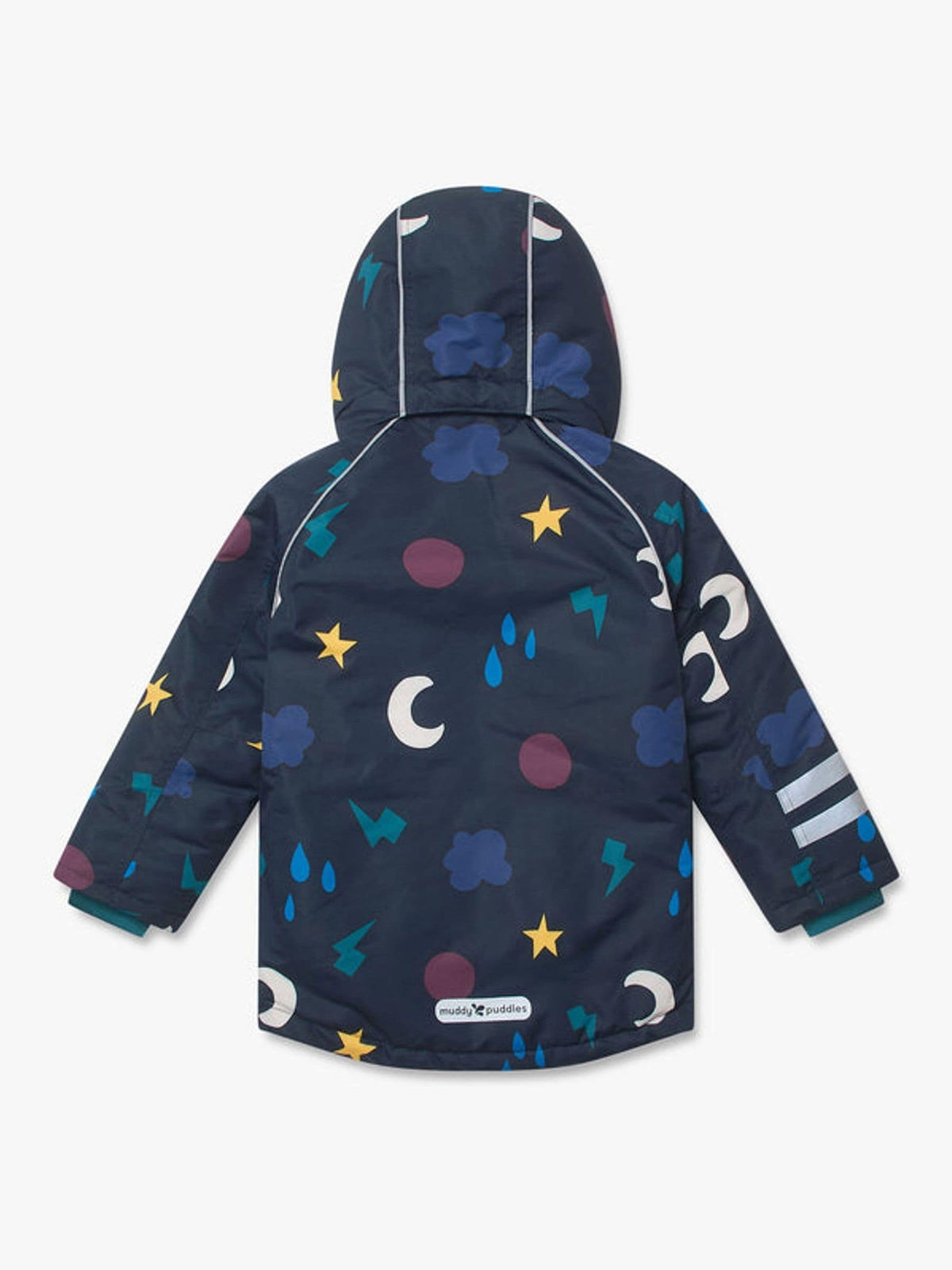 Muddy Puddles Blue Waterproof Ski Jacket - image 2