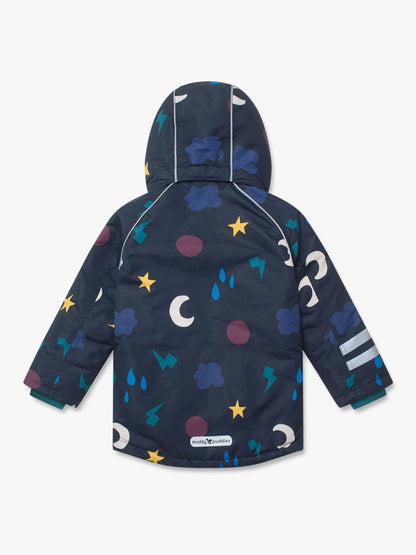 Muddy Puddles Blue Waterproof Ski Jacket - image 2