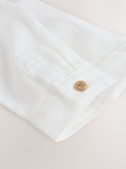 Sage Green Baby Shirt Trousers and Braces Set 3 Piece (0mths-2yrs)