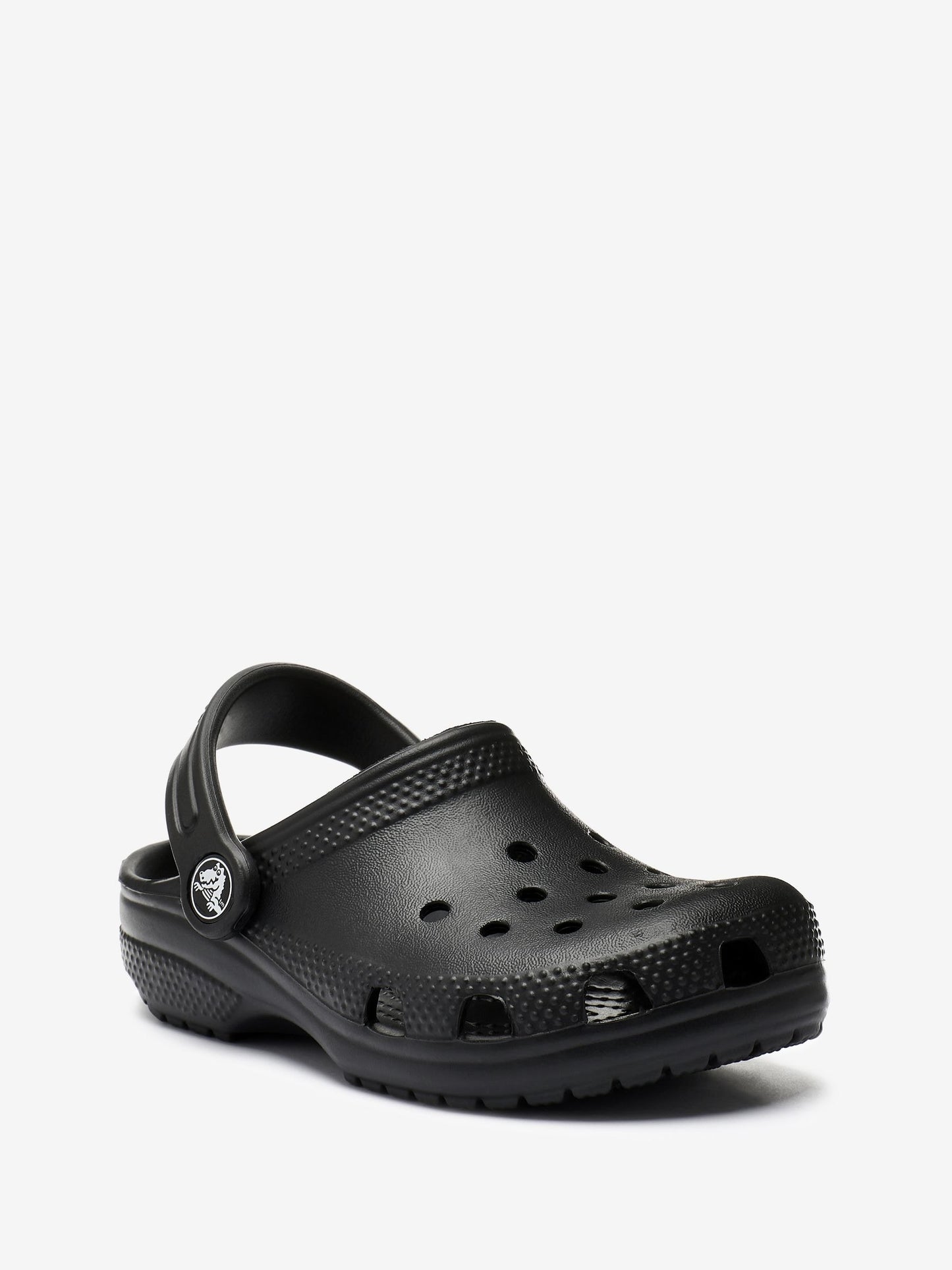 Crocs Black Classic Toddler Clogs image 2