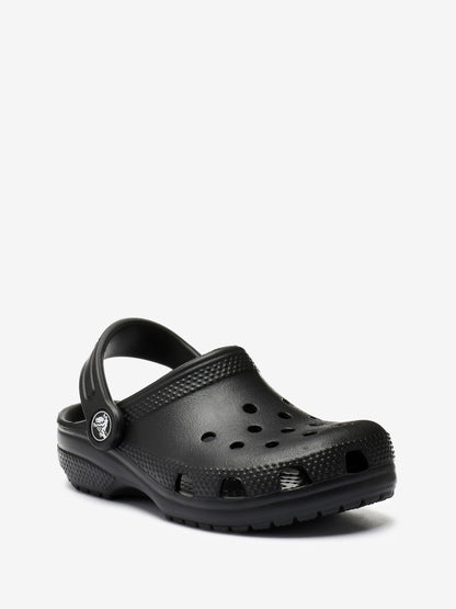 Crocs Black Classic Toddler Clogs image 2