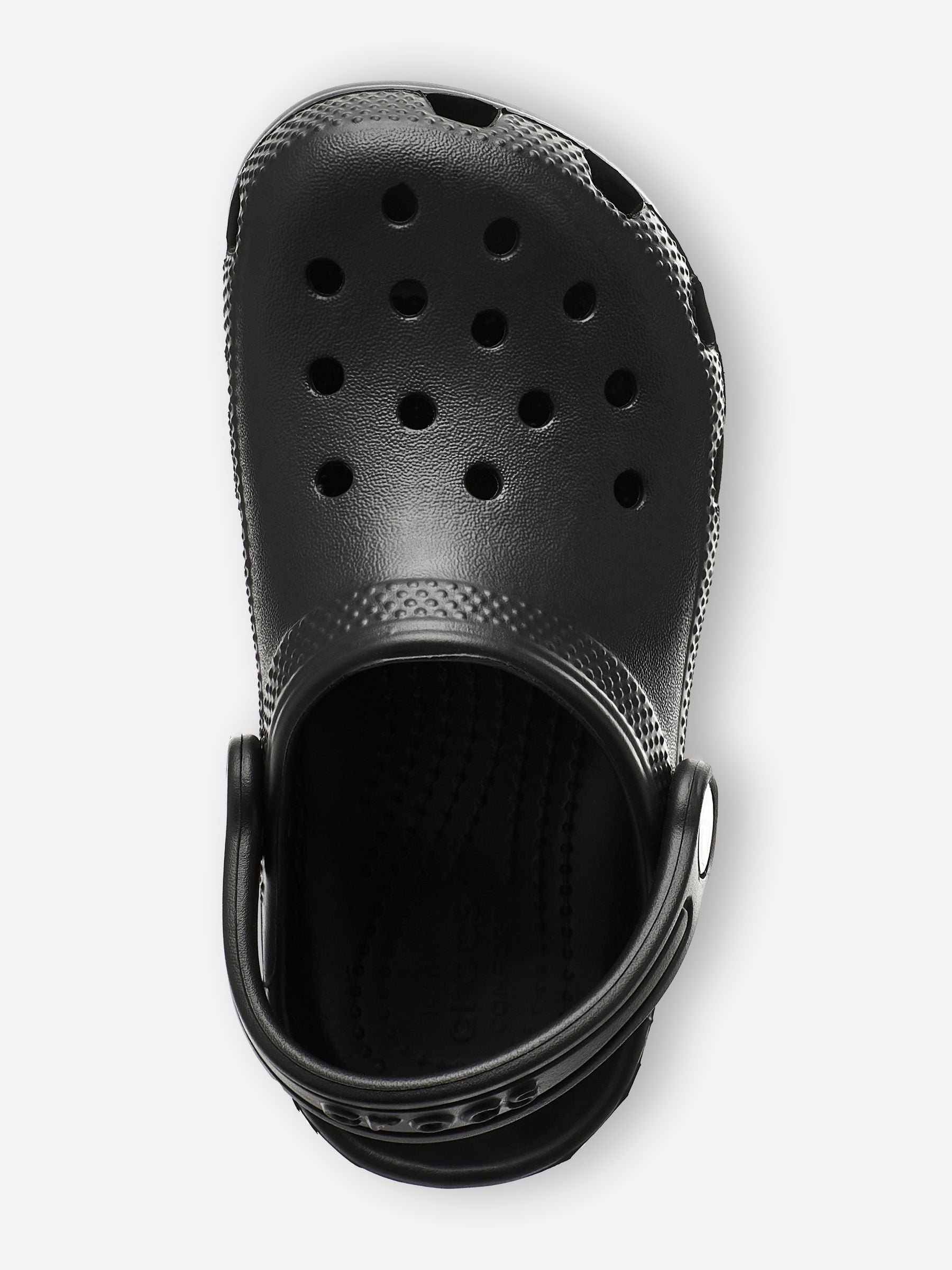 Crocs Black Classic Toddler Clogs image 3