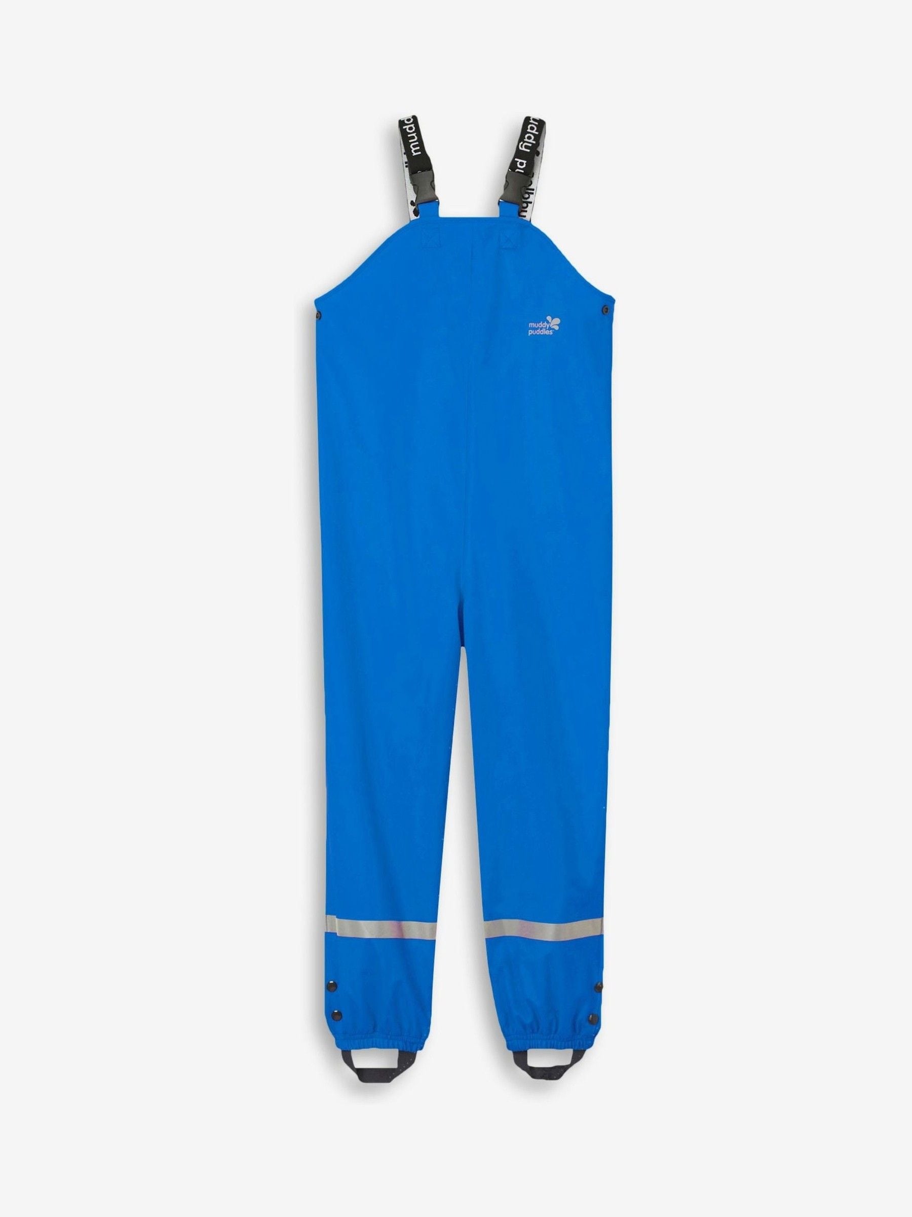 Muddy Puddles Blue Rainy Day Waterproof Dungarees image 2