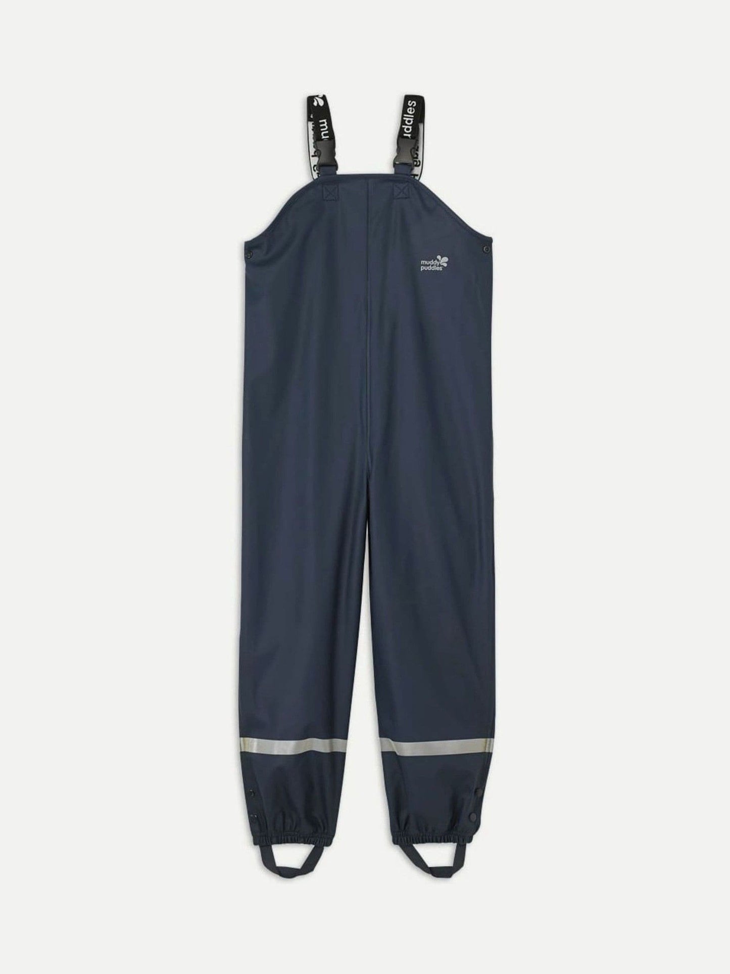 Muddy Puddles Navy Blue Rainy Day Waterproof Dungarees image 2
