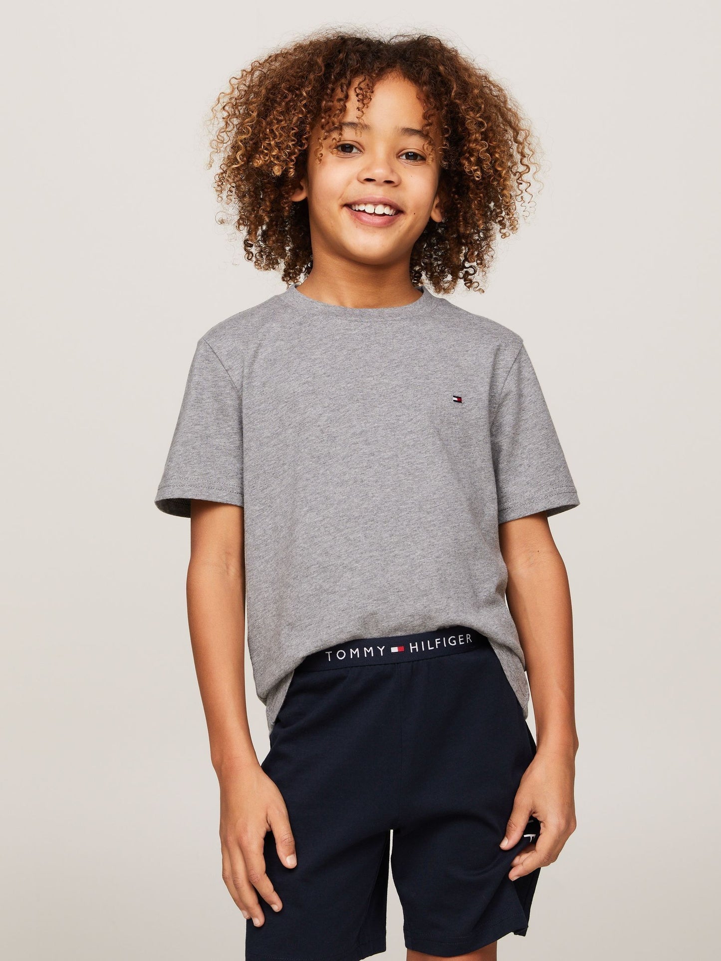 Dsiney Kidz - Tommy Hilfiger Grey Short Sleeve Cotton T-Shirts 2 Pack image 4