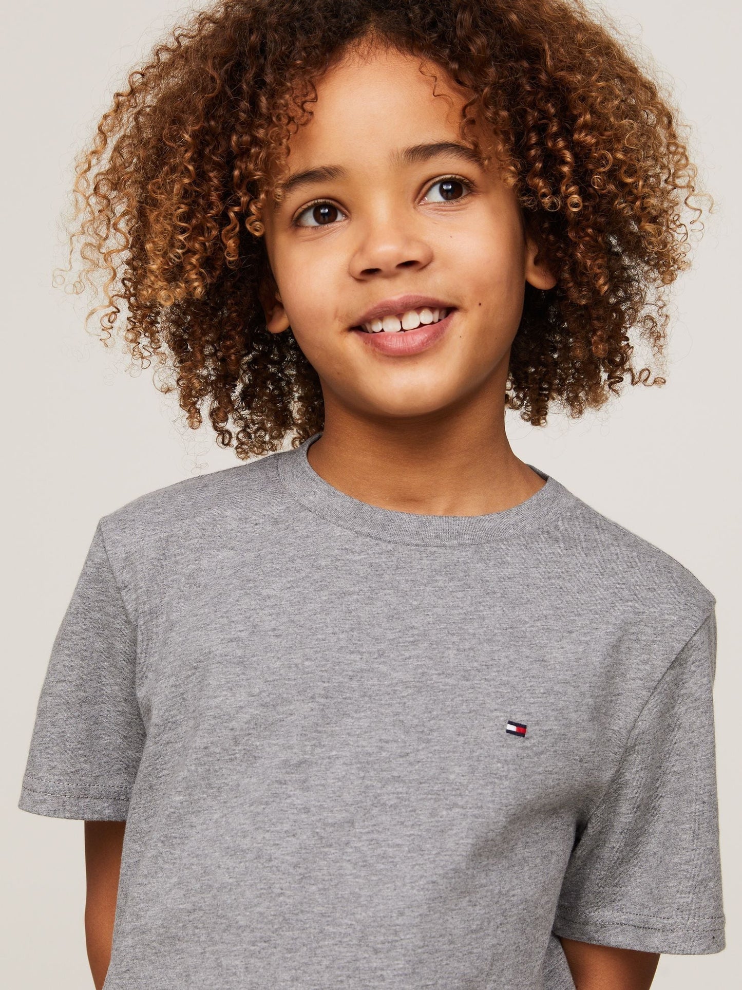 Dsiney Kidz - Tommy Hilfiger Grey Short Sleeve Cotton T-Shirts 2 Pack image 5