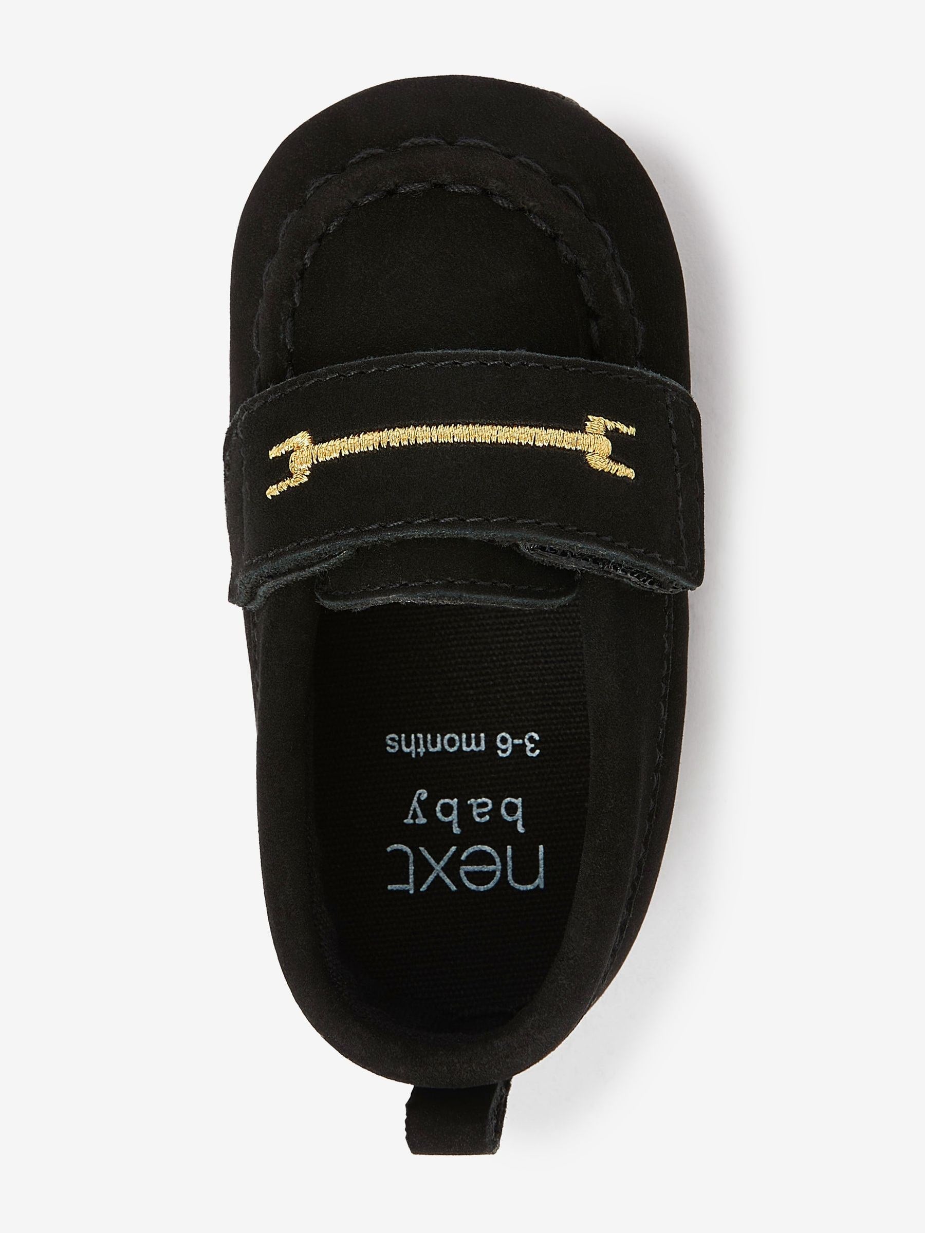 Black Snaffle Baby Shoes (0-24mths) image 5