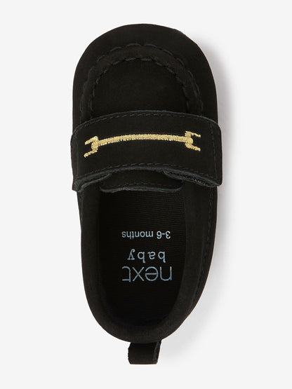 Black Snaffle Baby Shoes (0-24mths) image 5