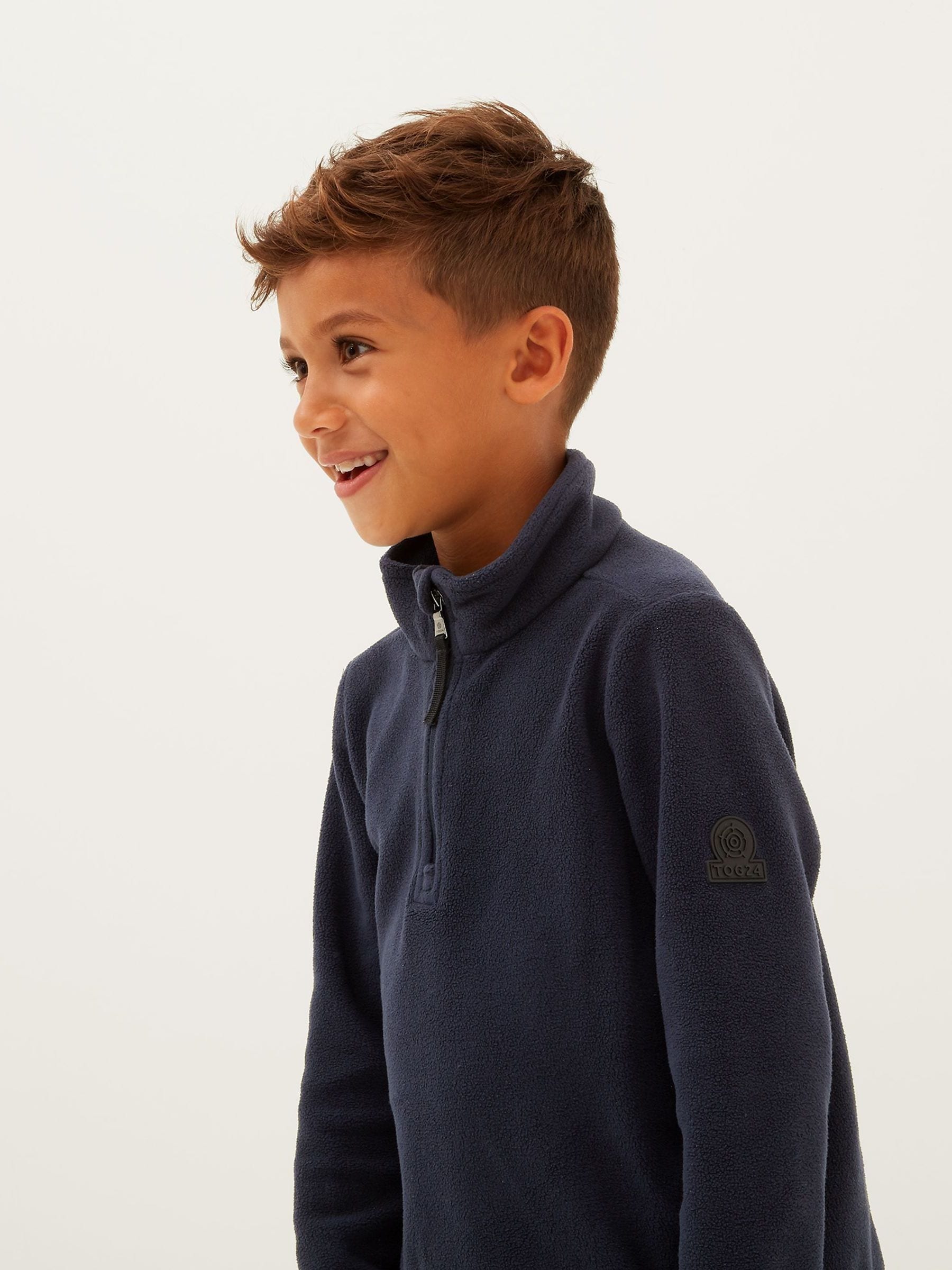 Dsiney Kidz - Tog 24 Navy Toffolo Kids ZipNeck Fleece image 3