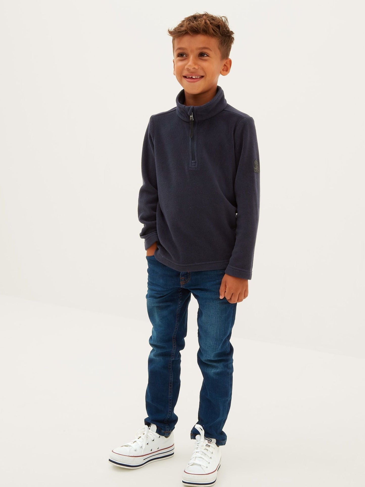 Dsiney Kidz - Tog 24 Navy Toffolo Kids ZipNeck Fleece image 4