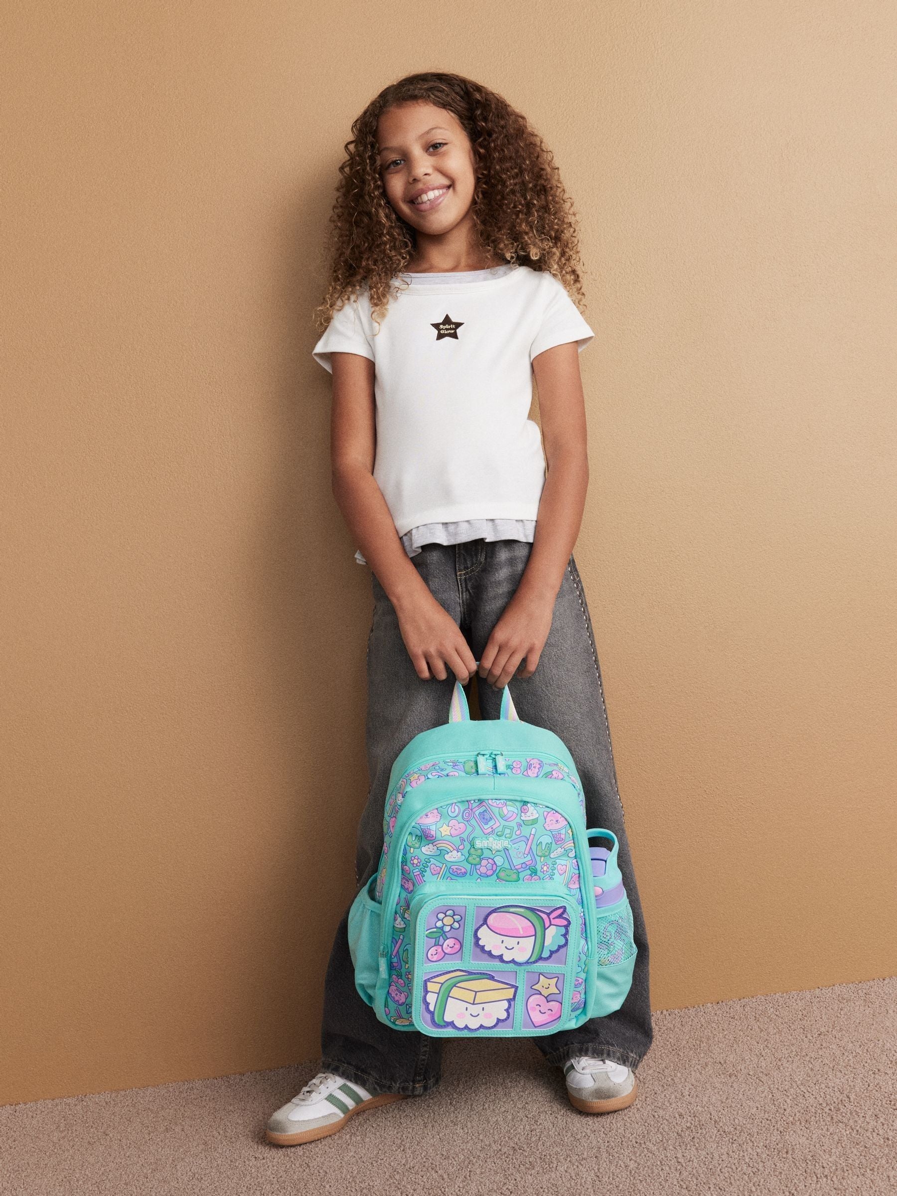 Smiggle Mint Weekend Junior Character Backpack image 1