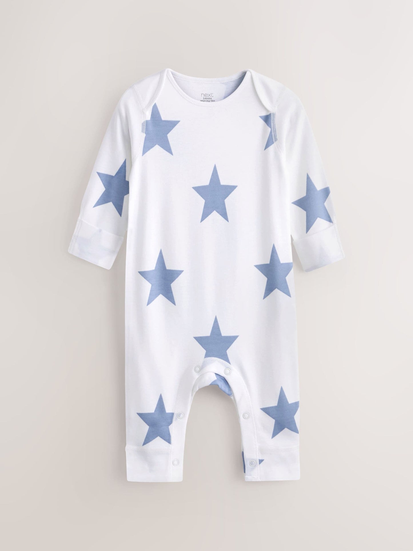 Blue Star Baby Kind To Skin Sleepsuits 2 Pack (0-2yrs) image 3