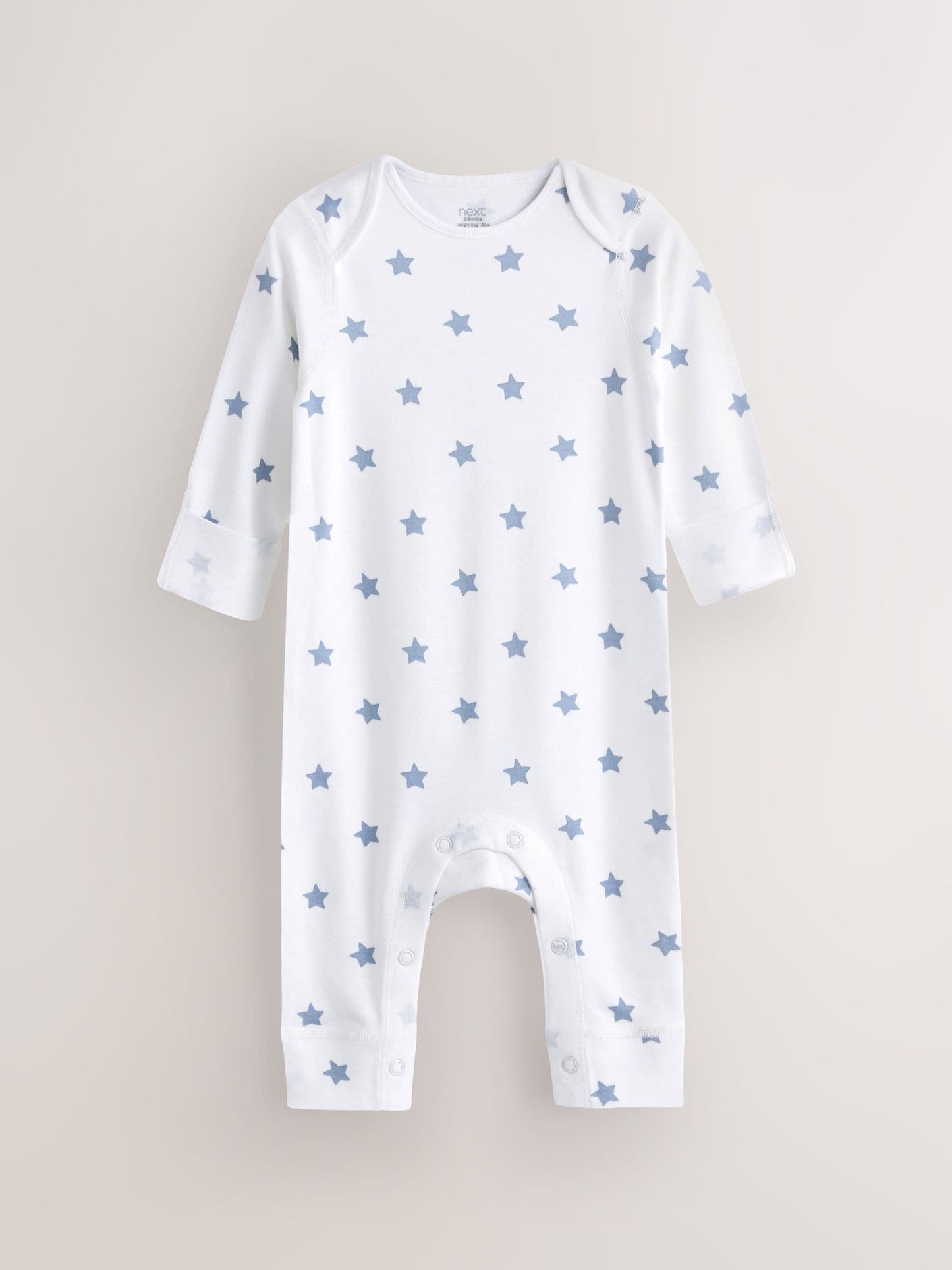 Blue Star Baby Kind To Skin Sleepsuits 2 Pack (0-2yrs) image 5