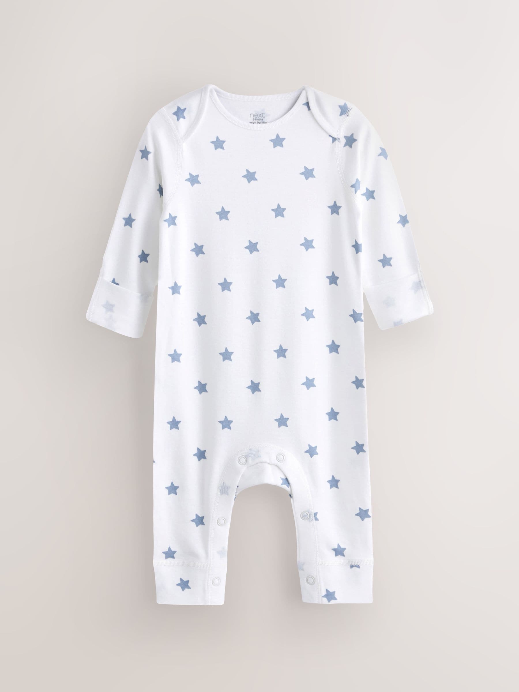 Blue Star Baby Kind To Skin Sleepsuits 2 Pack (0-2yrs) image 5