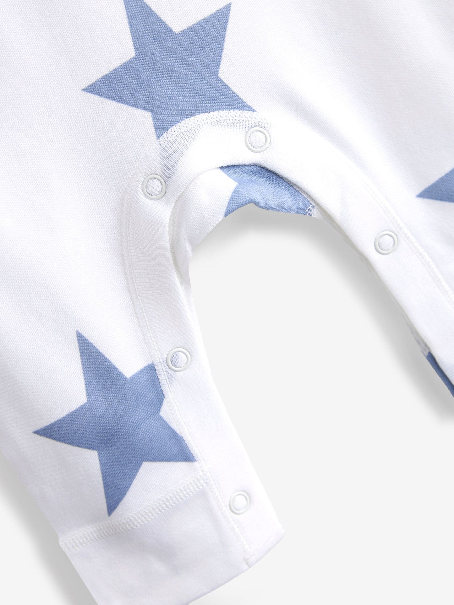 Blue Star Baby Kind To Skin Sleepsuits 2 Pack (0-2yrs)