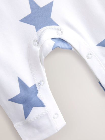 Blue Star Baby Kind To Skin Sleepsuits 2 Pack (0-2yrs) image 7