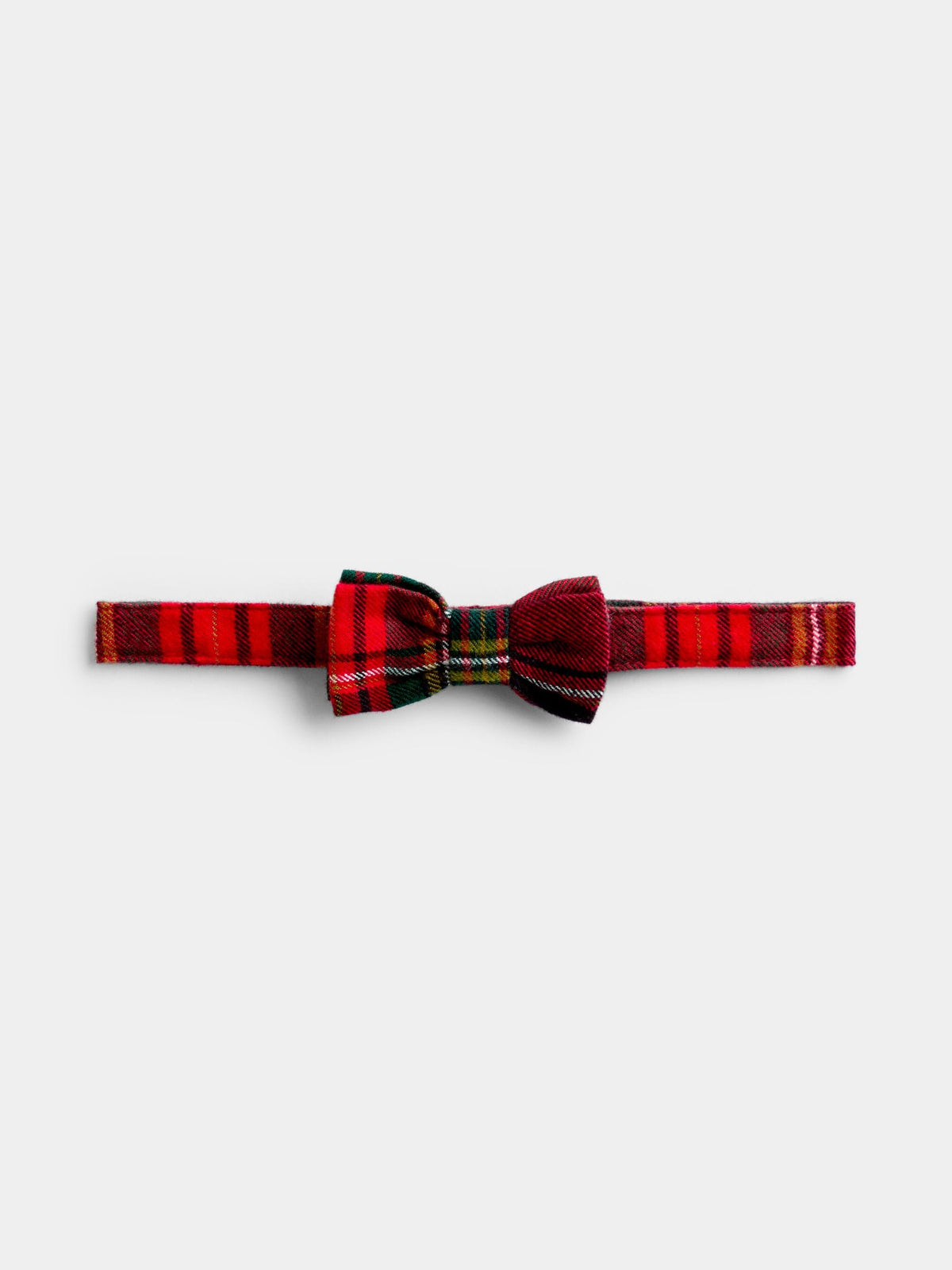 JoJo Maman Bébé Dark Red Tartan 3-Piece Bow Tie Waistcoat & Shirt Set - image 6