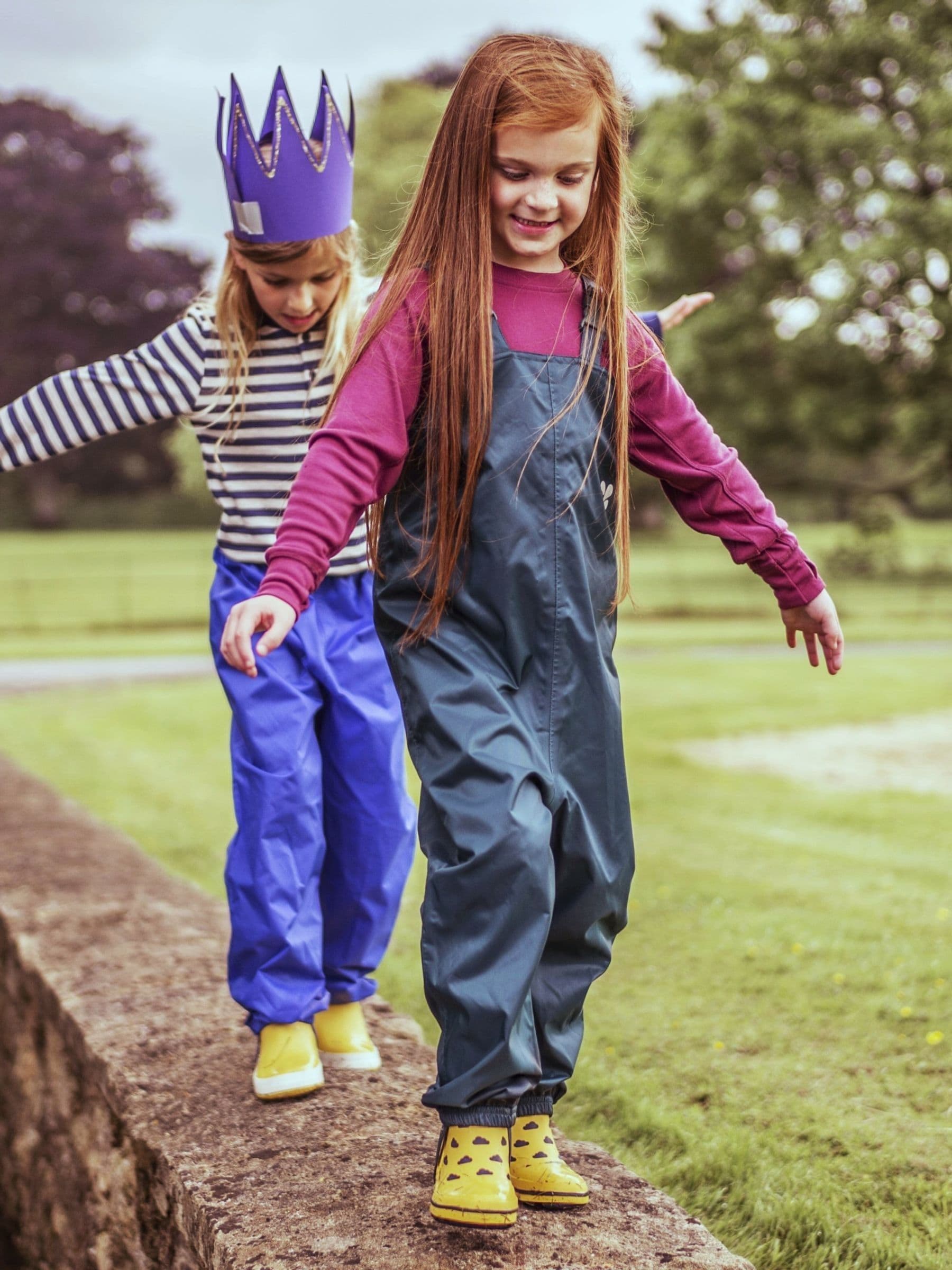 Muddy Puddles Green Originals Waterproof Dungarees image 3