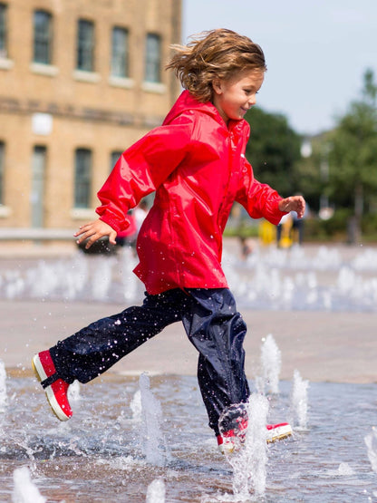 Muddy Puddles Navy Blue Originals Waterproof Over Trousers image 2