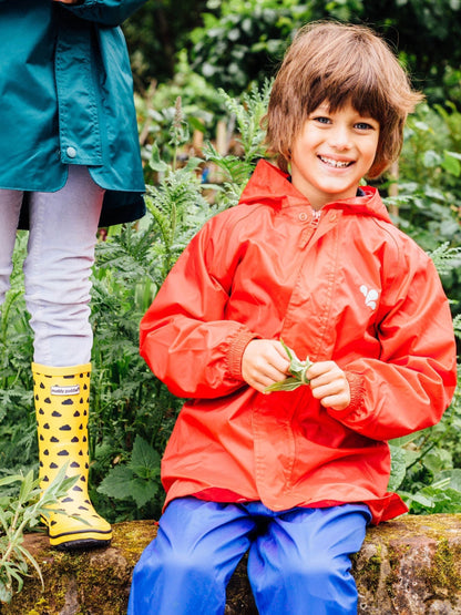 Dsiney Kidz - Muddy Puddles Red Originals Waterproof Jacket image 2