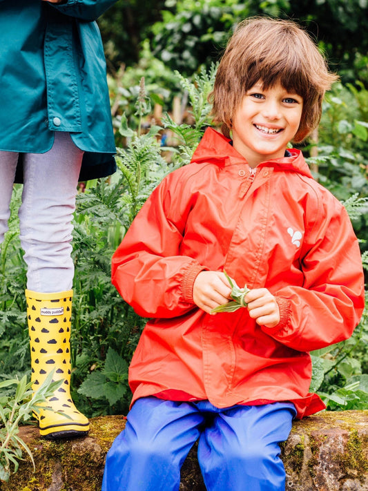 Dsiney Kidz - Muddy Puddles Red Originals Waterproof Jacket image 2