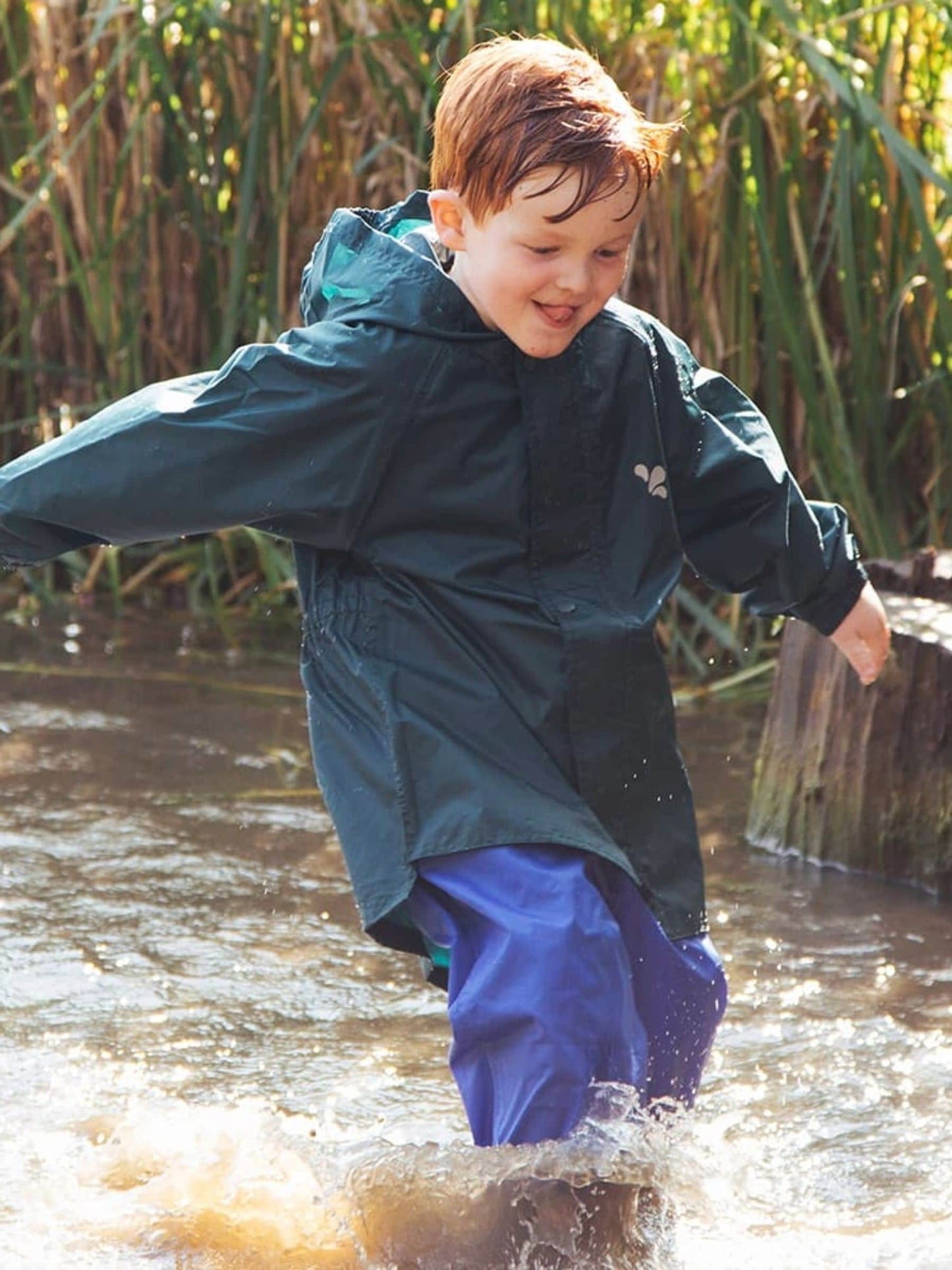 Dsiney Kidz - Muddy Puddles Green Originals Waterproof Jacket image 2