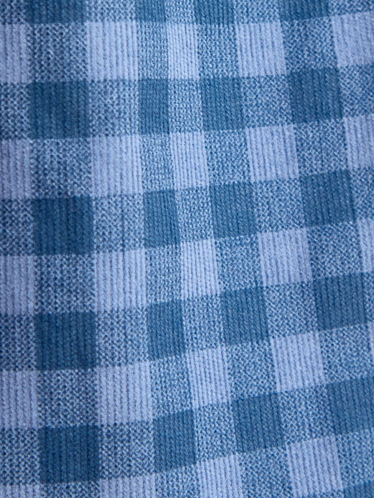 Dsiney Kidz - JoJo Maman Bébé Blue Gingham Relaxed Pull-Up Cord Trousers image 3