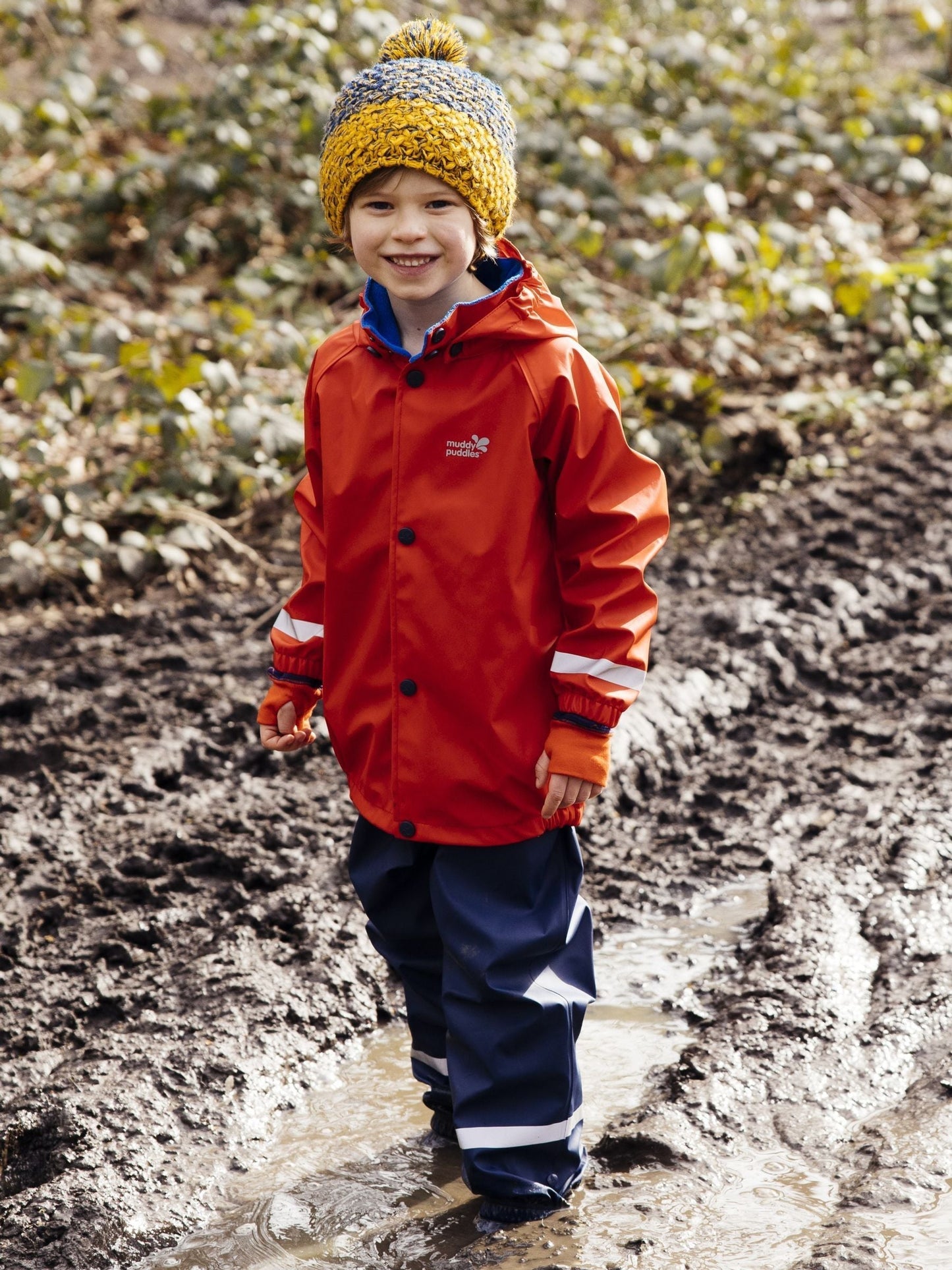 Dsiney Kidz - Muddy Puddles Red Rainy Day Waterproof Jacket image 2