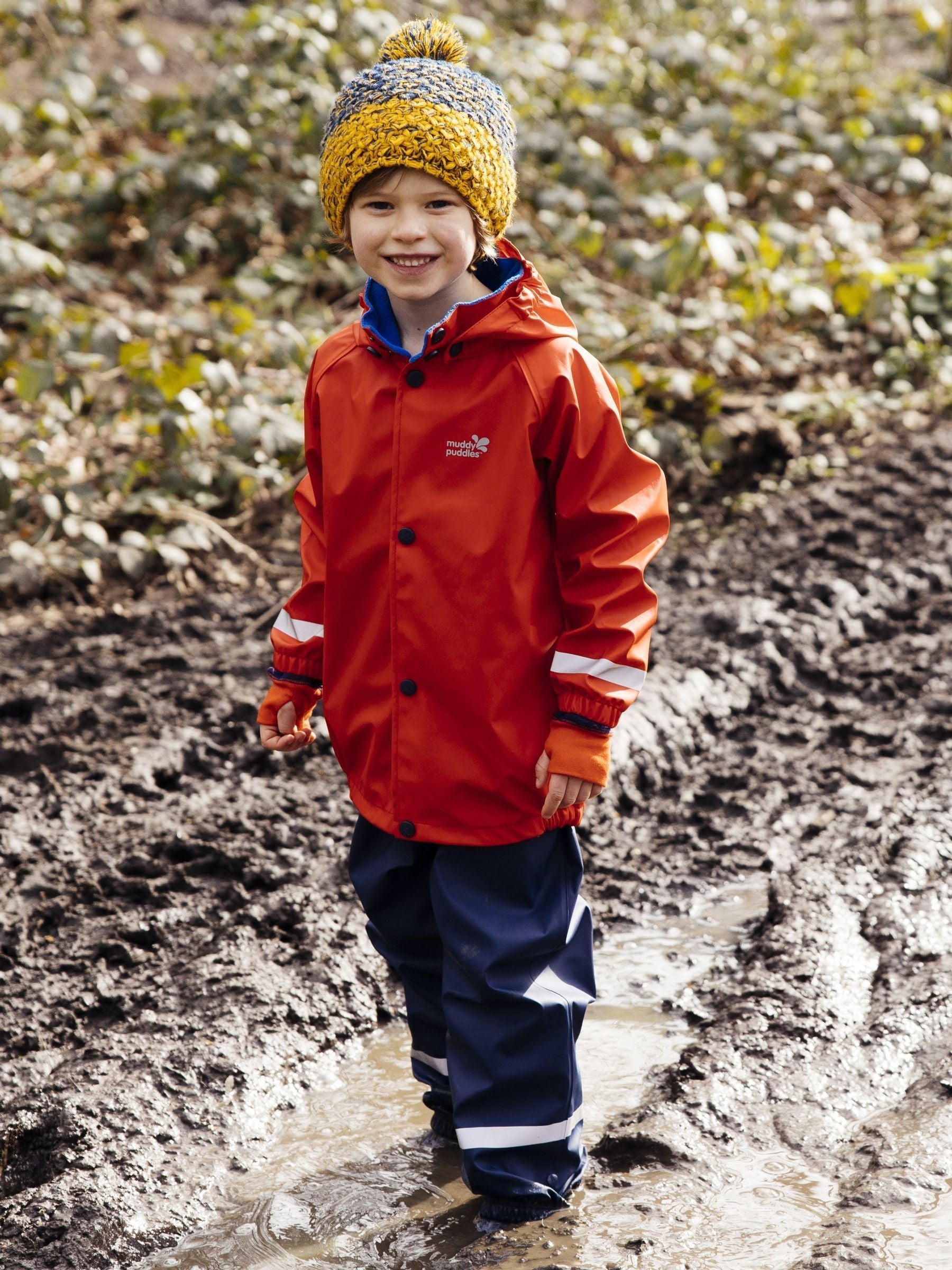 Dsiney Kidz - Muddy Puddles Red Rainy Day Waterproof Jacket image 2