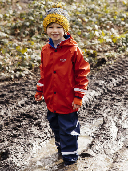 Dsiney Kidz - Muddy Puddles Red Rainy Day Waterproof Jacket image 2