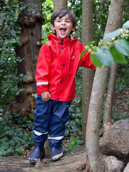 Dsiney Kidz - Muddy Puddles Red Rainy Day Waterproof Jacket image 3