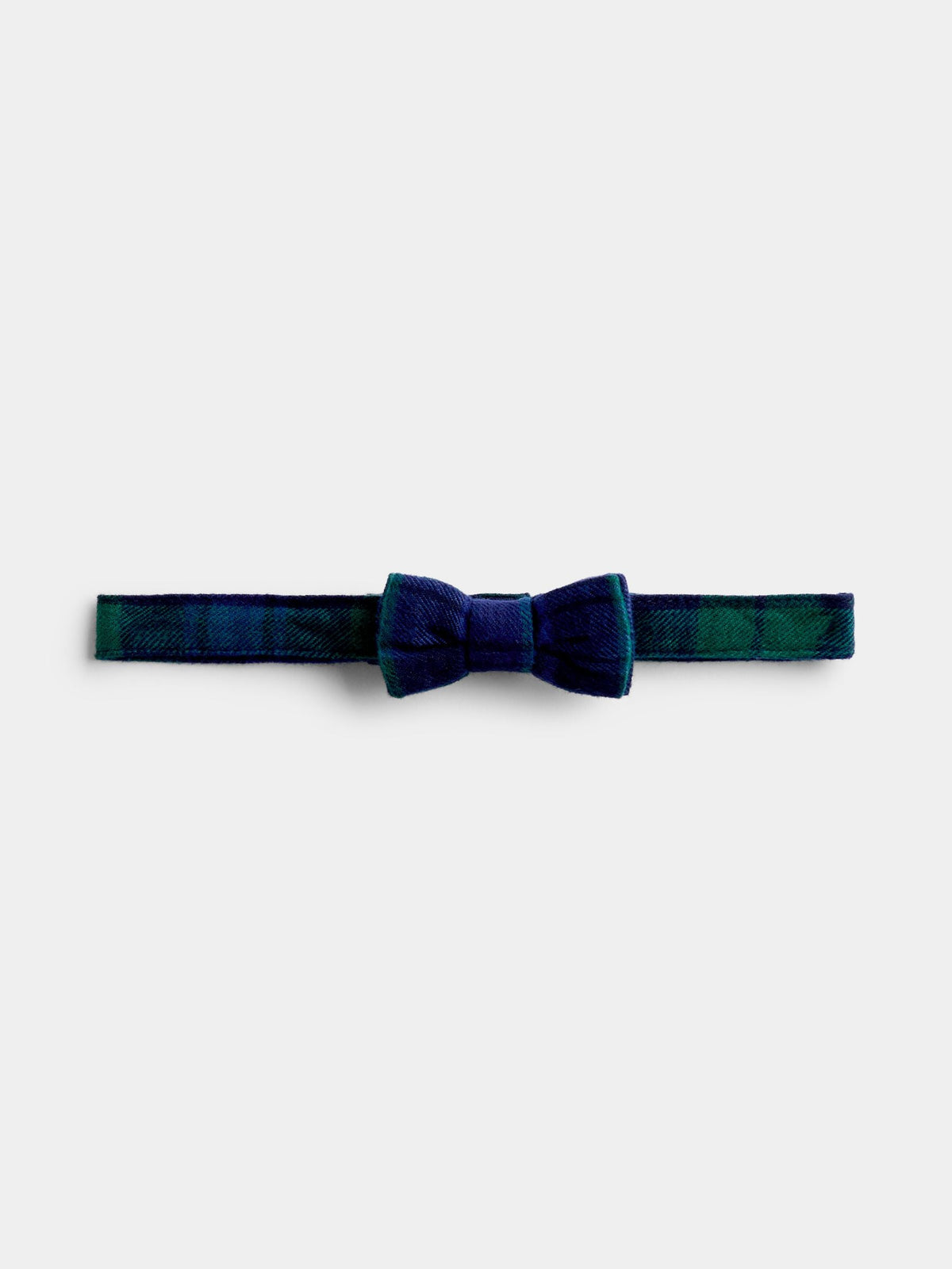JoJo Maman Bébé Navy Blue Tartan 3-Piece Bow Tie Waistcoat & Shirt Set - image 6