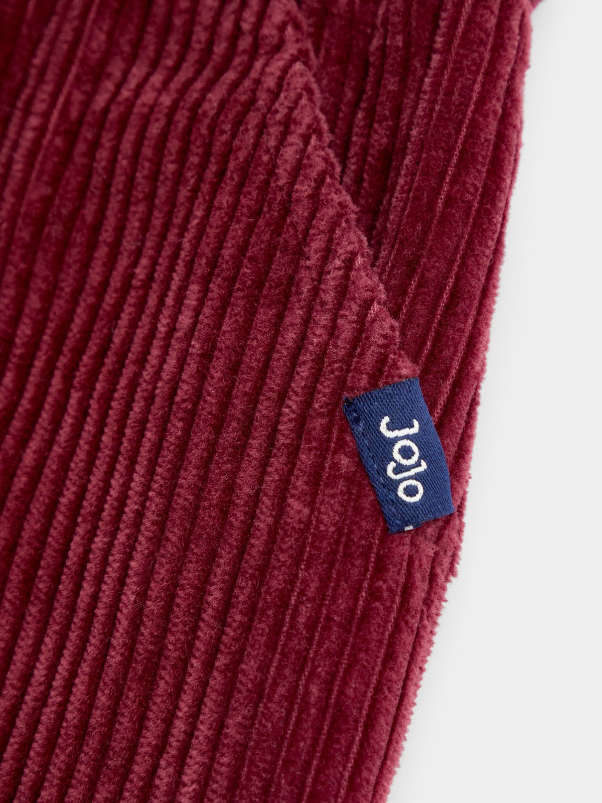 Dsiney Kidz - JoJo Maman Bébé Burgundy Red Cord Pull-Up Trousers image 3