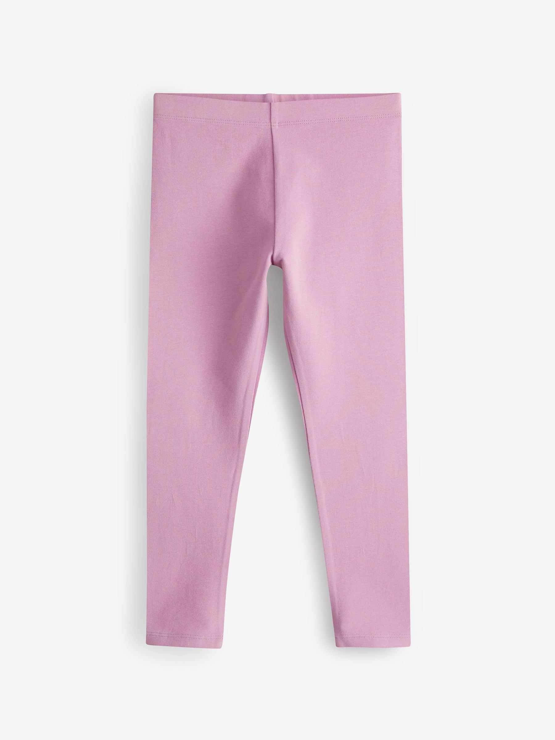 Dsiney Kidz - Navy Blue/ Pink/ Sage Green/ Denim Blue Leggings 5 Pack (3-16yrs) image 7