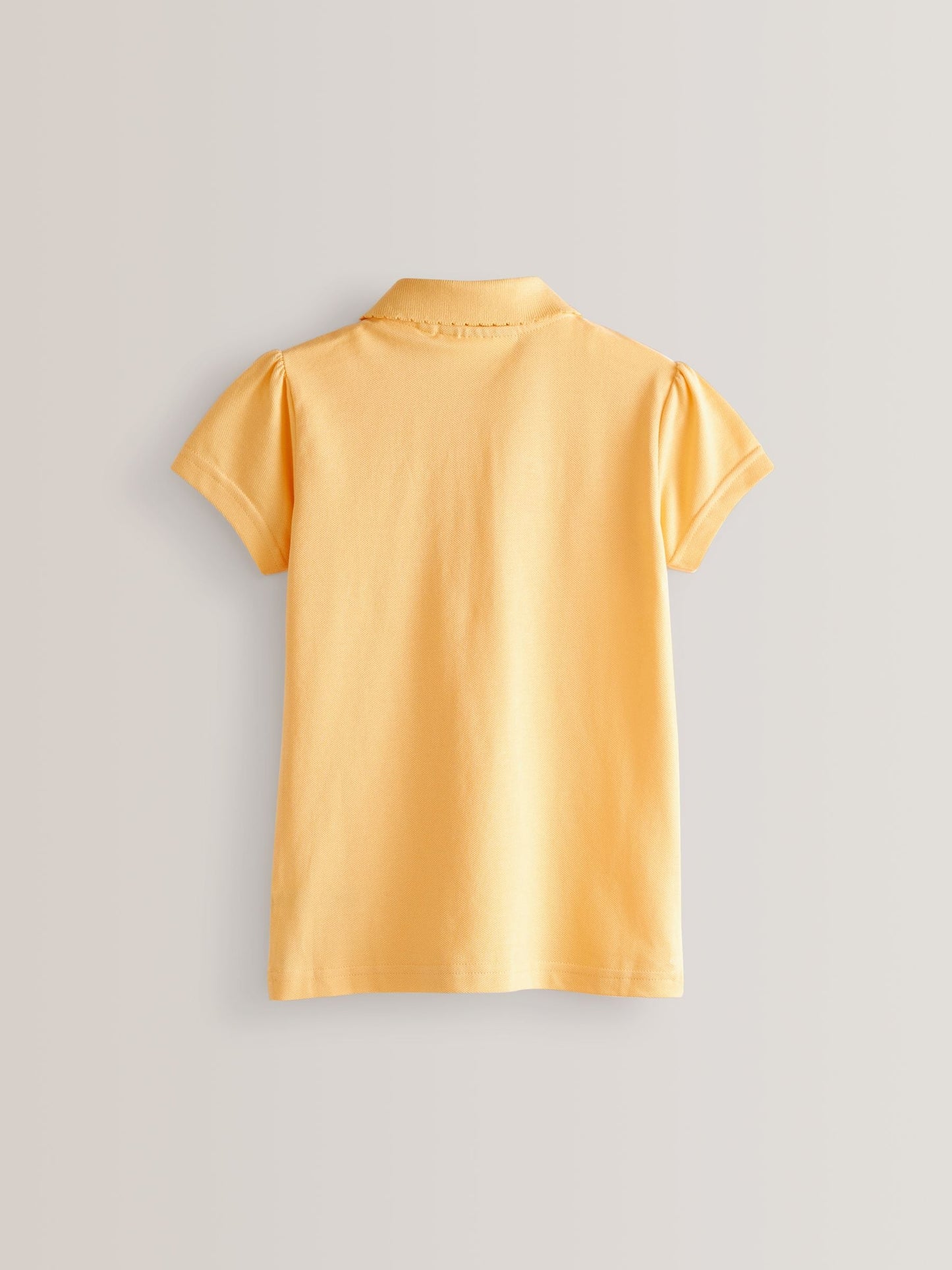 Dsiney Kidz - Yellow Regular Fit Girls 2 Pack Cotton Short Sleeve Polo Shirts (3-16yrs) image 7