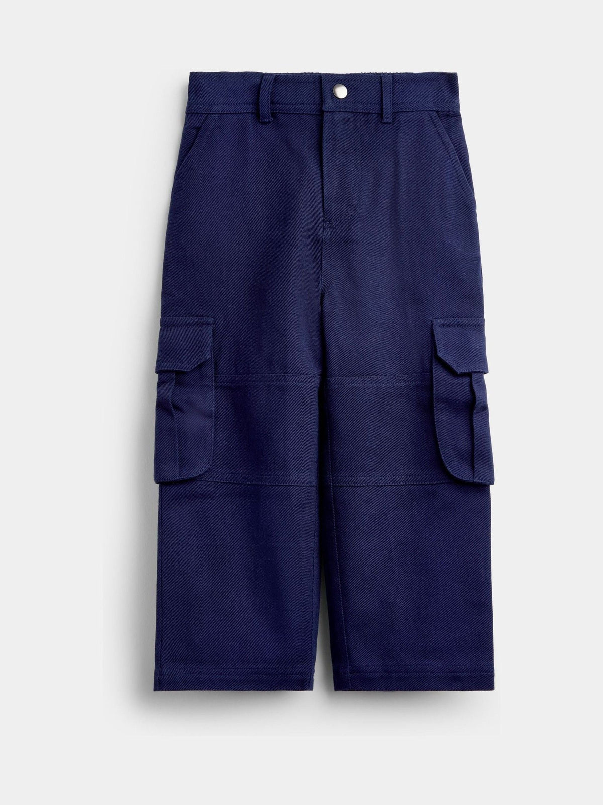Dsiney Kidz - JoJo Maman Bébé Navy Blue Cargo Trousers image 1