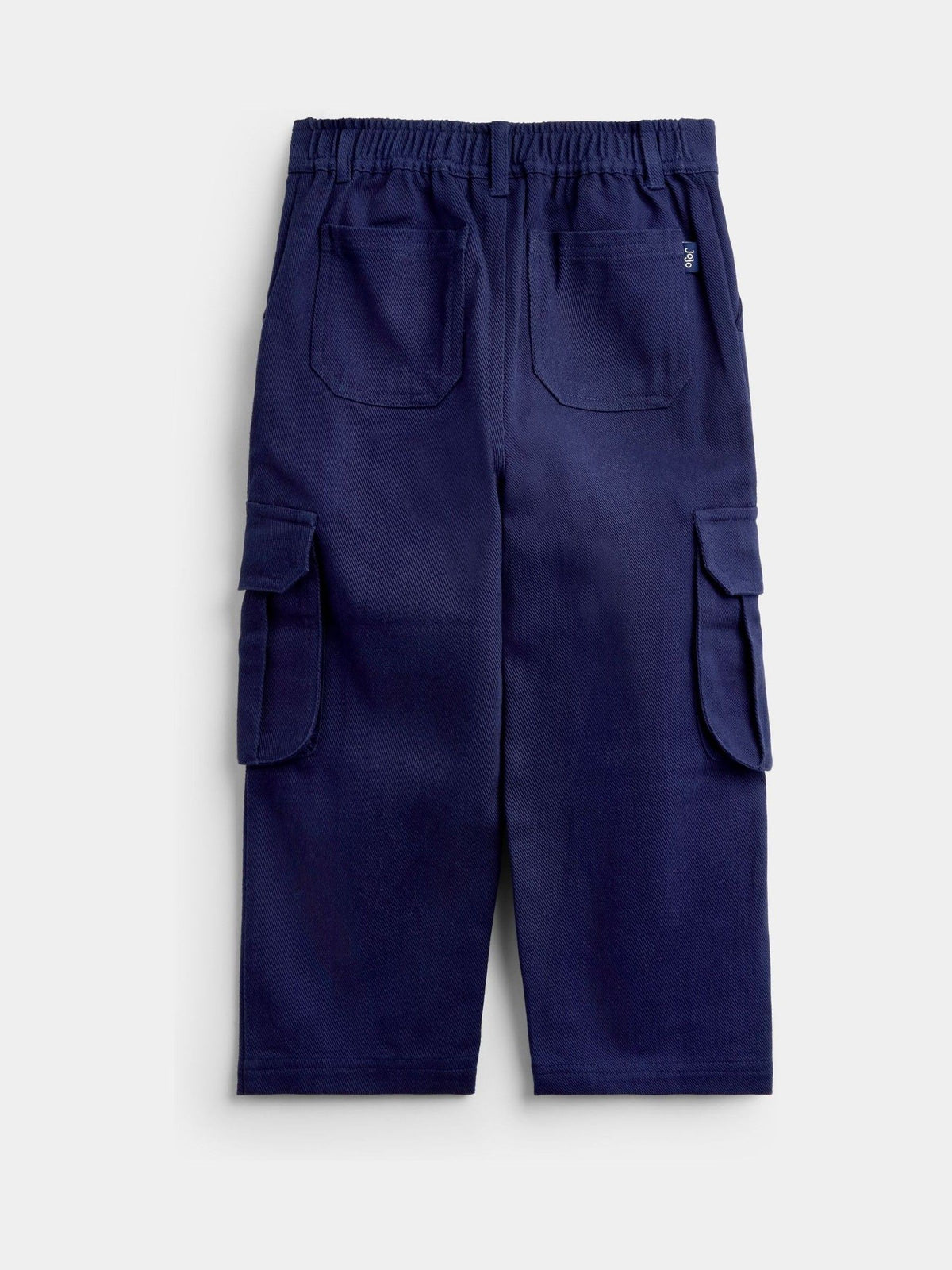 Dsiney Kidz - JoJo Maman Bébé Navy Blue Cargo Trousers image 2