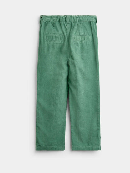 Dsiney Kidz - JoJo Maman Bébé Dark Green Christmas Car Print Shirt & Cord Trousers Set image 5