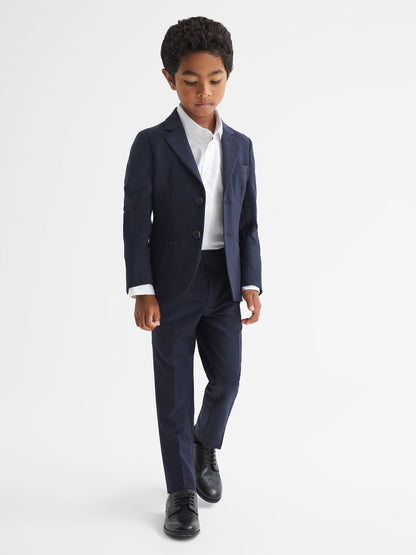 Reiss White Remote Junior Slim Fit Formal Shirt image 3