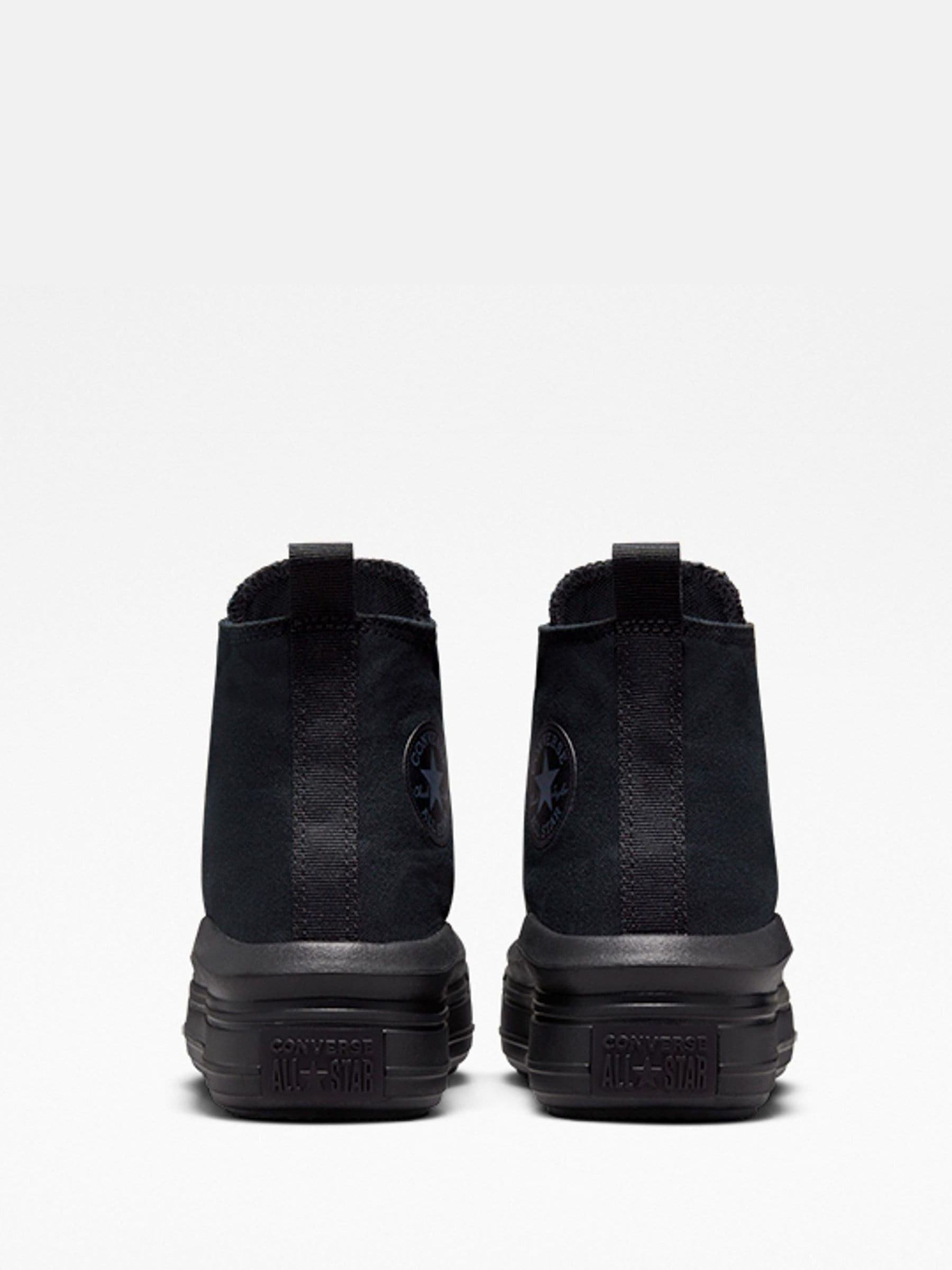 Converse Black chrome Youth Chuck Taylor Move Trainers image 4