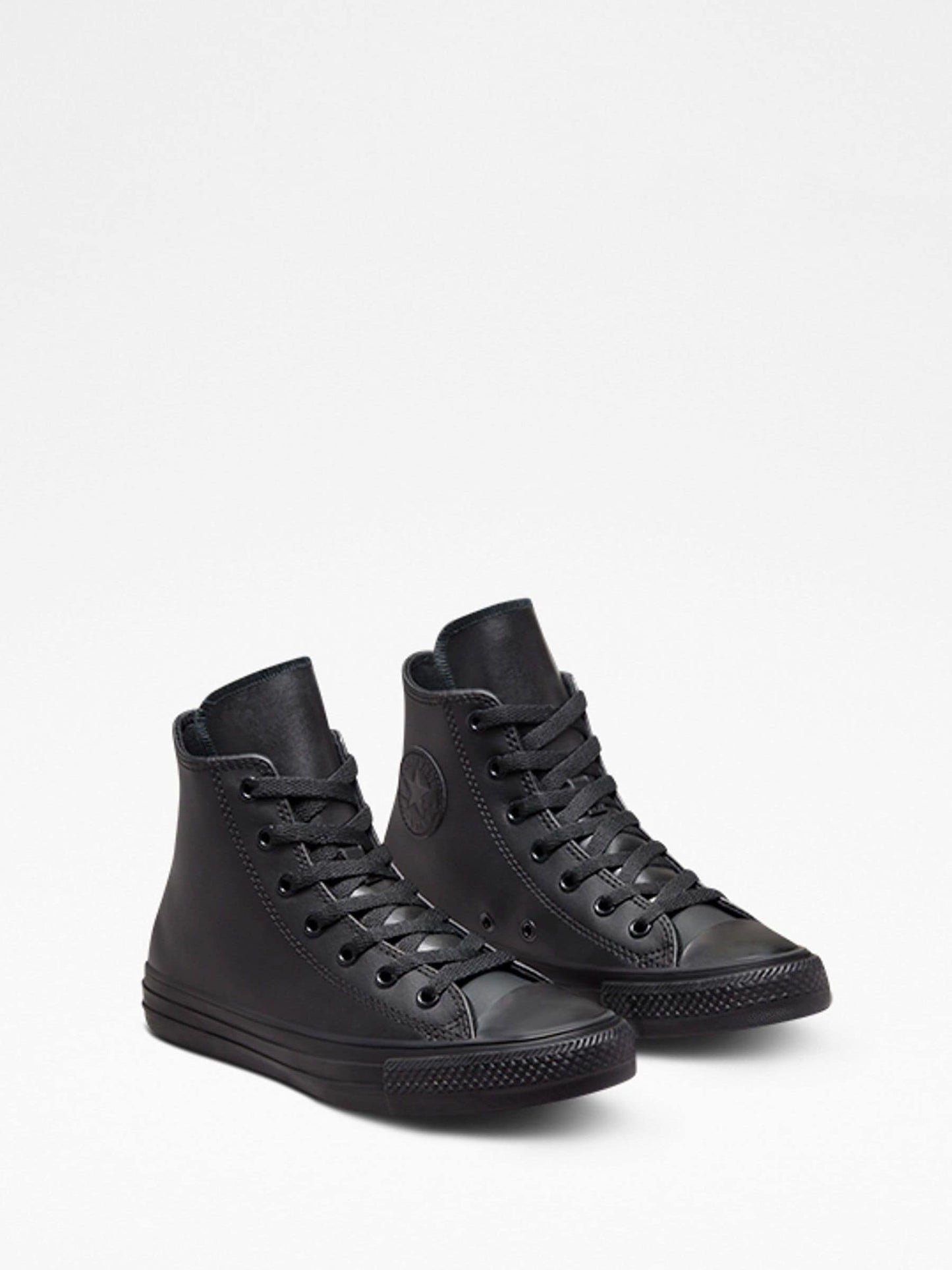 Converse Black High Top Youth Trainers image 3