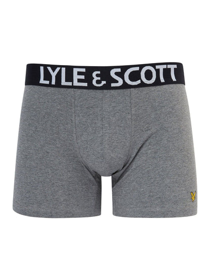 Dsiney Kidz - Lyle & Scott Black Daniel Premium Boxer Trunks 3 Pack image 2