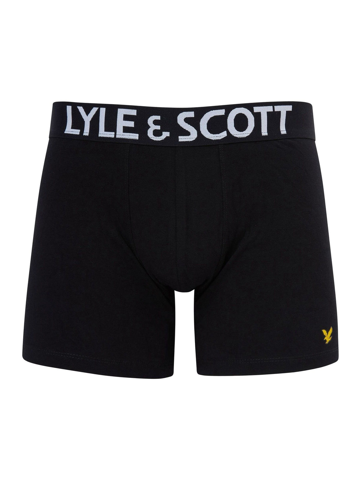 Dsiney Kidz - Lyle & Scott Black Daniel Premium Boxer Trunks 3 Pack image 3