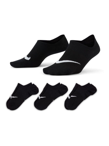 Nike Black Footsie Training Socks 3 Pack - image 1