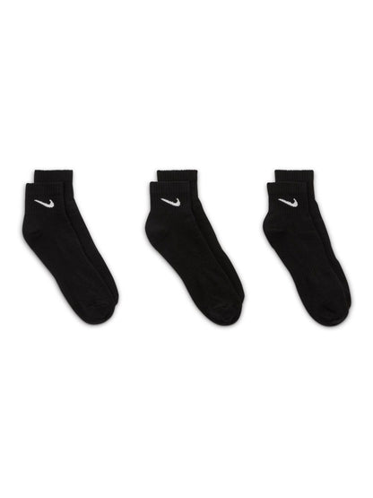 Nike Black Ankle Everyday Lightweight Socks 3 Pack - image 3